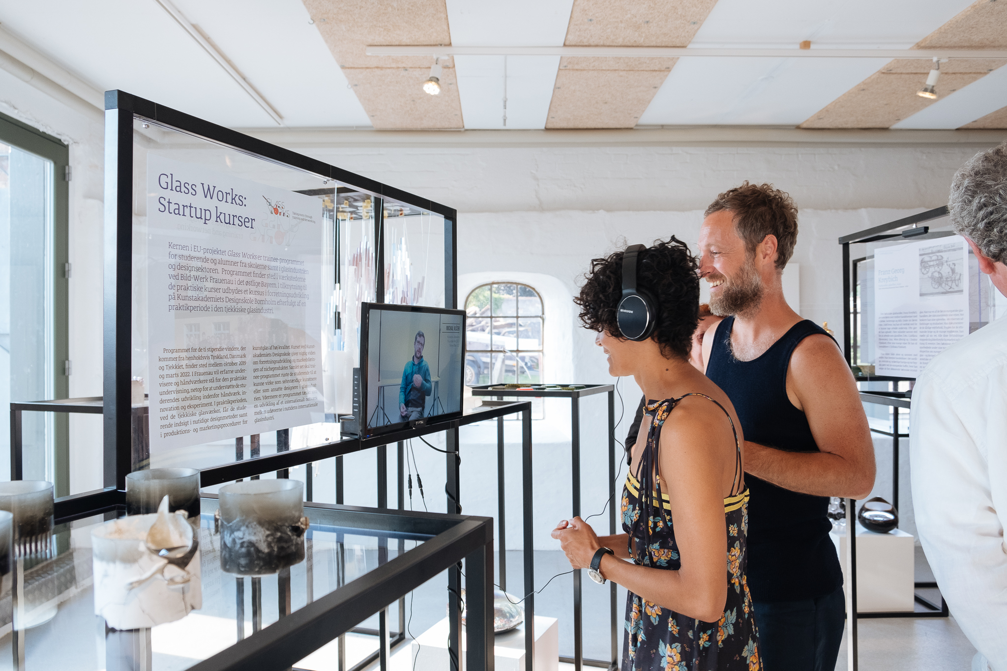 Ausstellung European Glass Lives auf Bornholm Lena Prehal